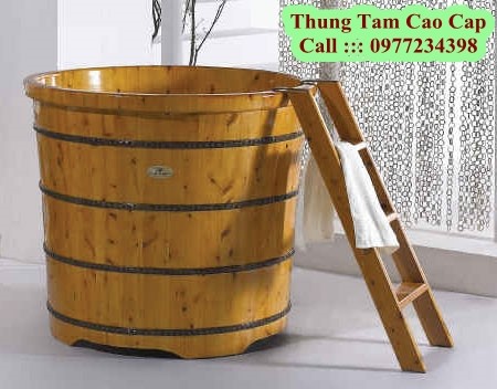 thùng tắm gỗ tân việt