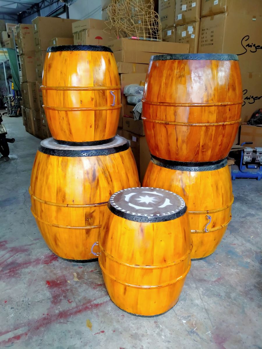 trống gỗ mít đọi tam hà nam