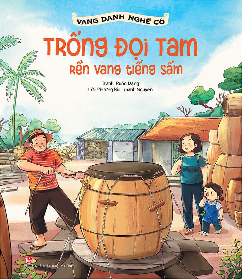 vang danh làng nghề trống đọi tam